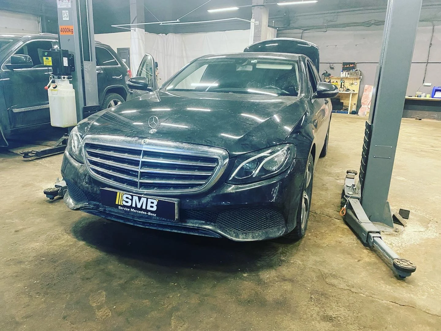 Mercedes в техцентре